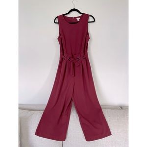 Red Holiday Jumpsuit